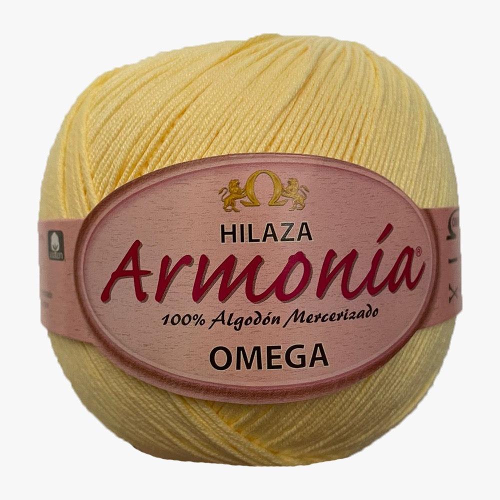 Hilaza Armonía, marca Omega, MADEJA de 100g con 300m  ⭐