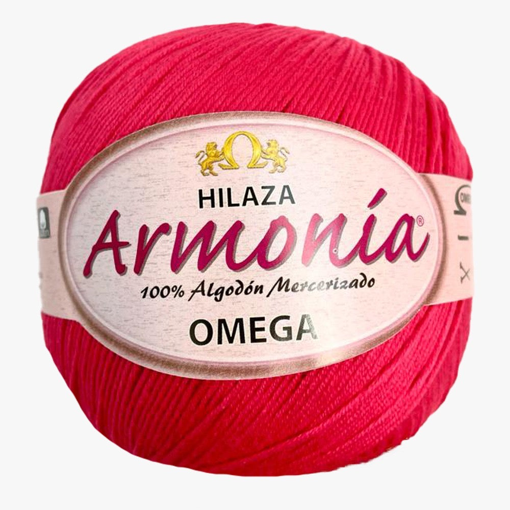 Hilaza Armonía, marca Omega, BOLSA con 5 madejas de 100g con 300m