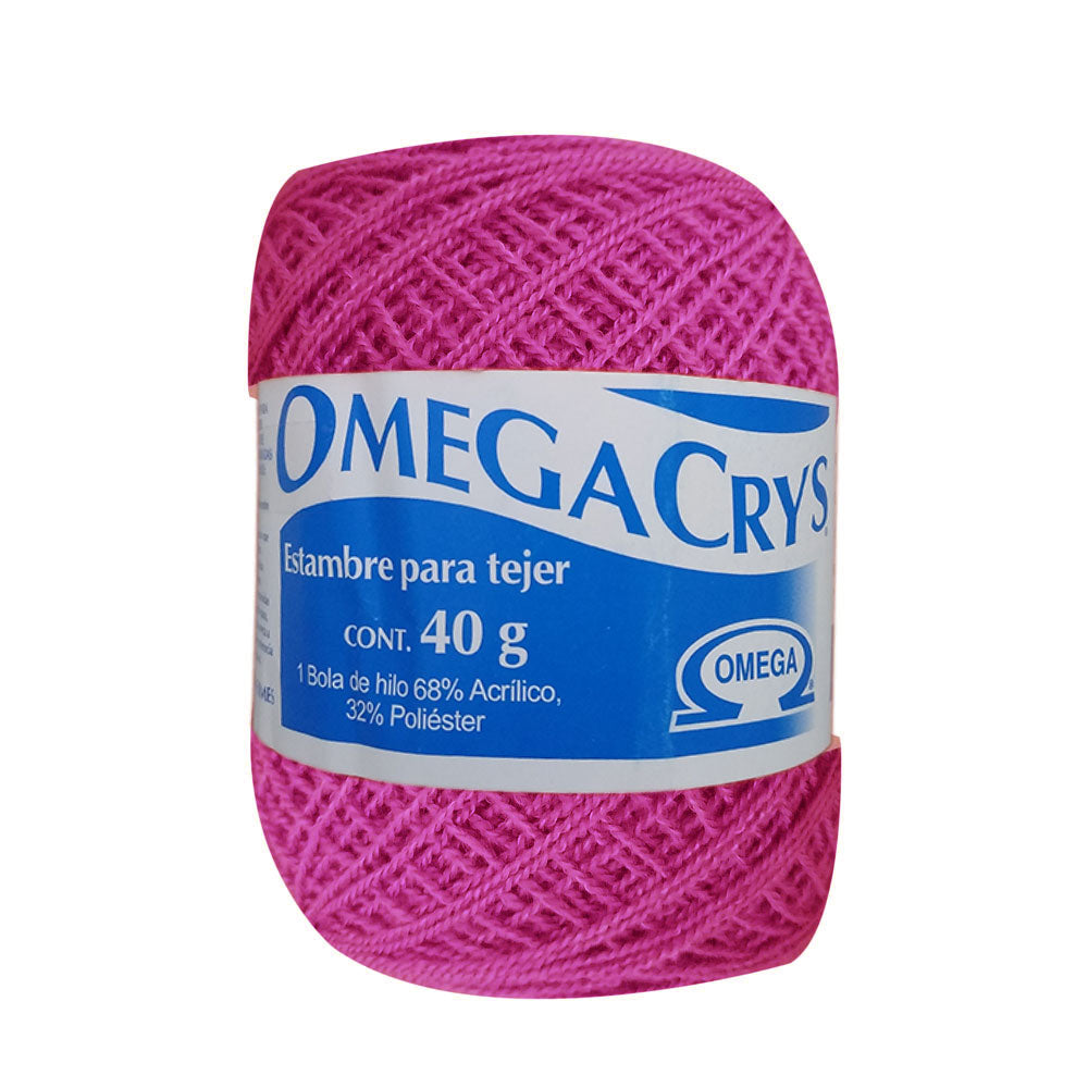 Omegacrys, marca Omega, MADEJA de 40gr ⭐