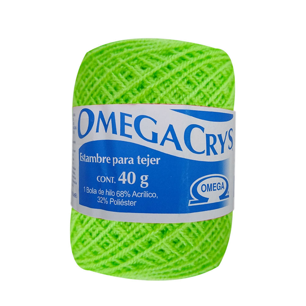 Omegacrys, marca Omega, MADEJA de 40gr ⭐