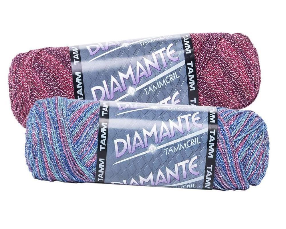 Estambre Diamante, Marca Tamm, Bolsa con 10 Madejas de 100g - Tejemania todo para el tejido y crochet