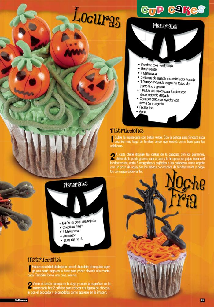 Bombonmania 43 - Ideas de Halloween Cake Pop y Cup Cakes- Formato Digital