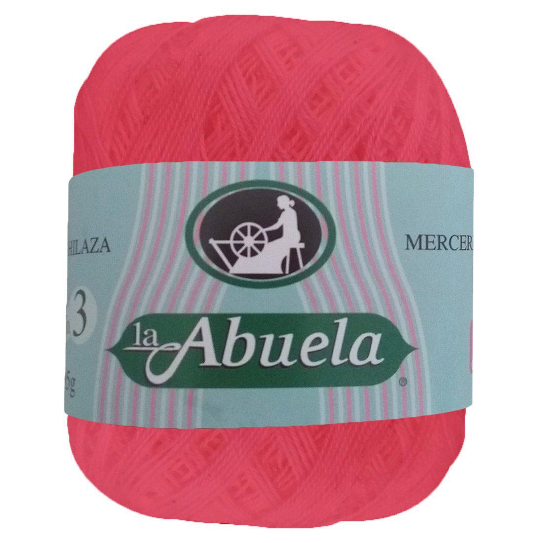 Hilaza La Abuela No.3, marca Omega, CAJA con 8 madejas de 35g con 300m