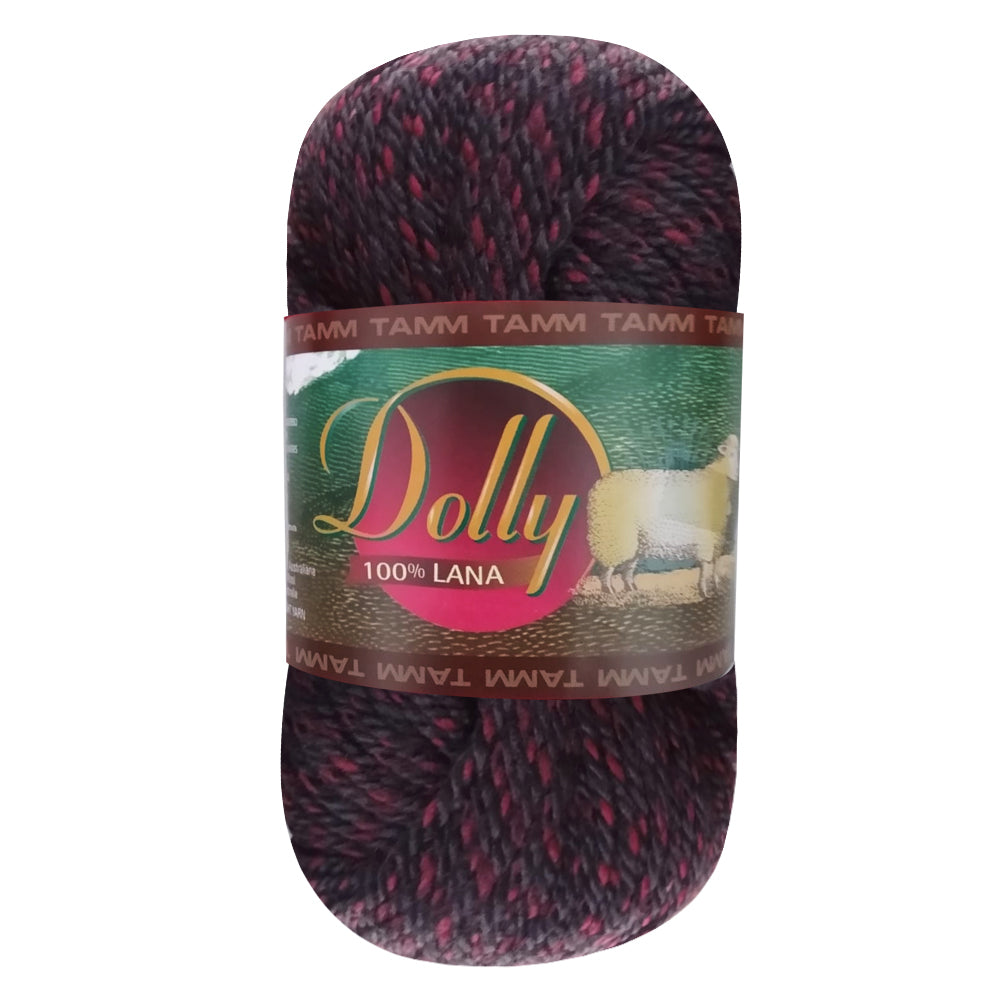 Estambre Lana Dolly, marca Tamm, BOLSA con 5 madejas de 100g con 148m
