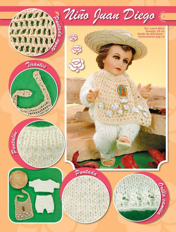 Niño Dios Vestido De Niña Tejido A Gancho Paso A Paso Crochet