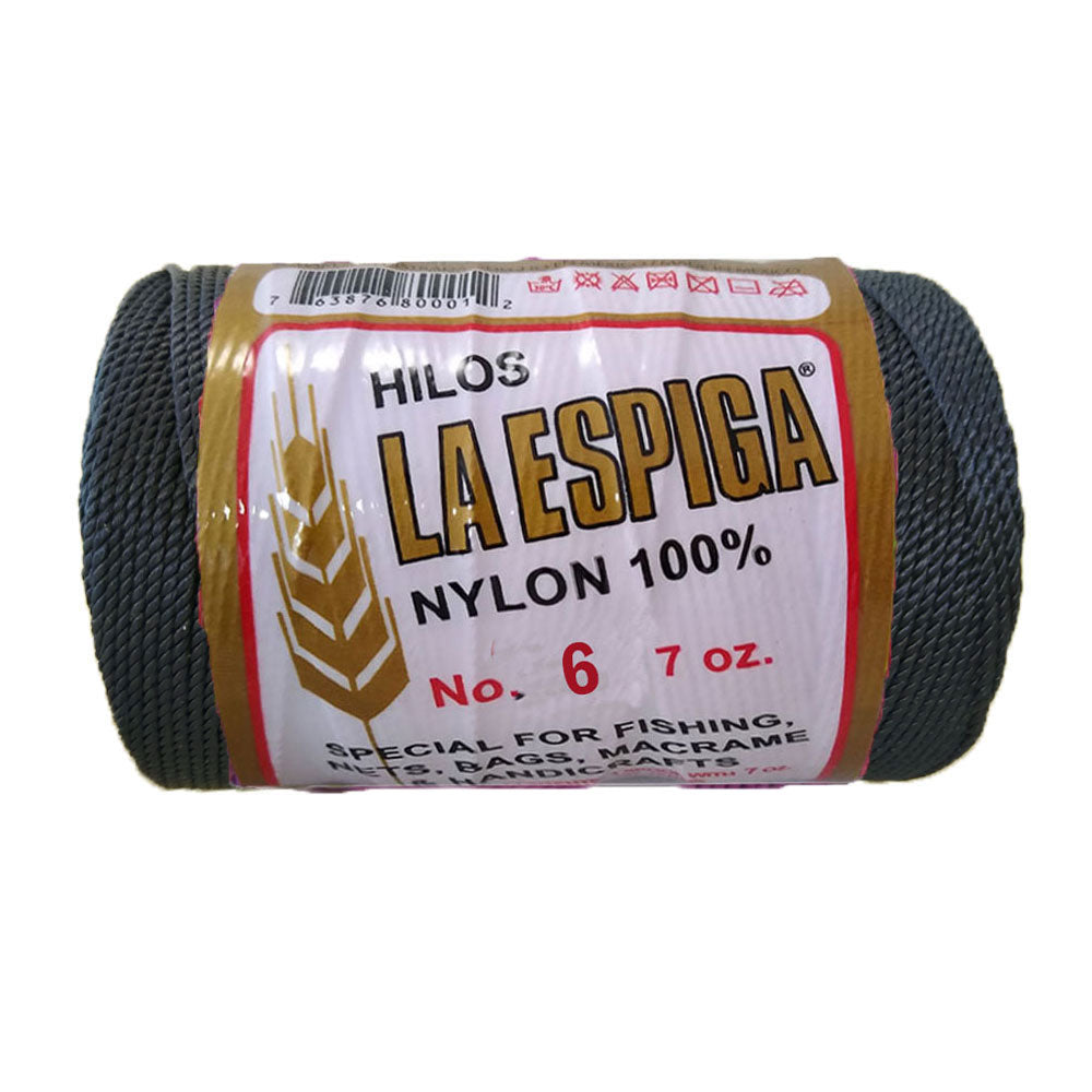 Hilo La Espiga No.6, marca Omega,  PAQUETE con 4 TUBOS de 200g con 375m