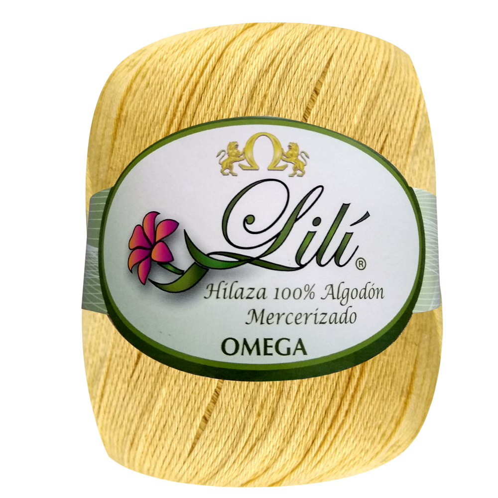 Hilaza Lilí marca Omega, BOLSA con 3 madejas de 150g
