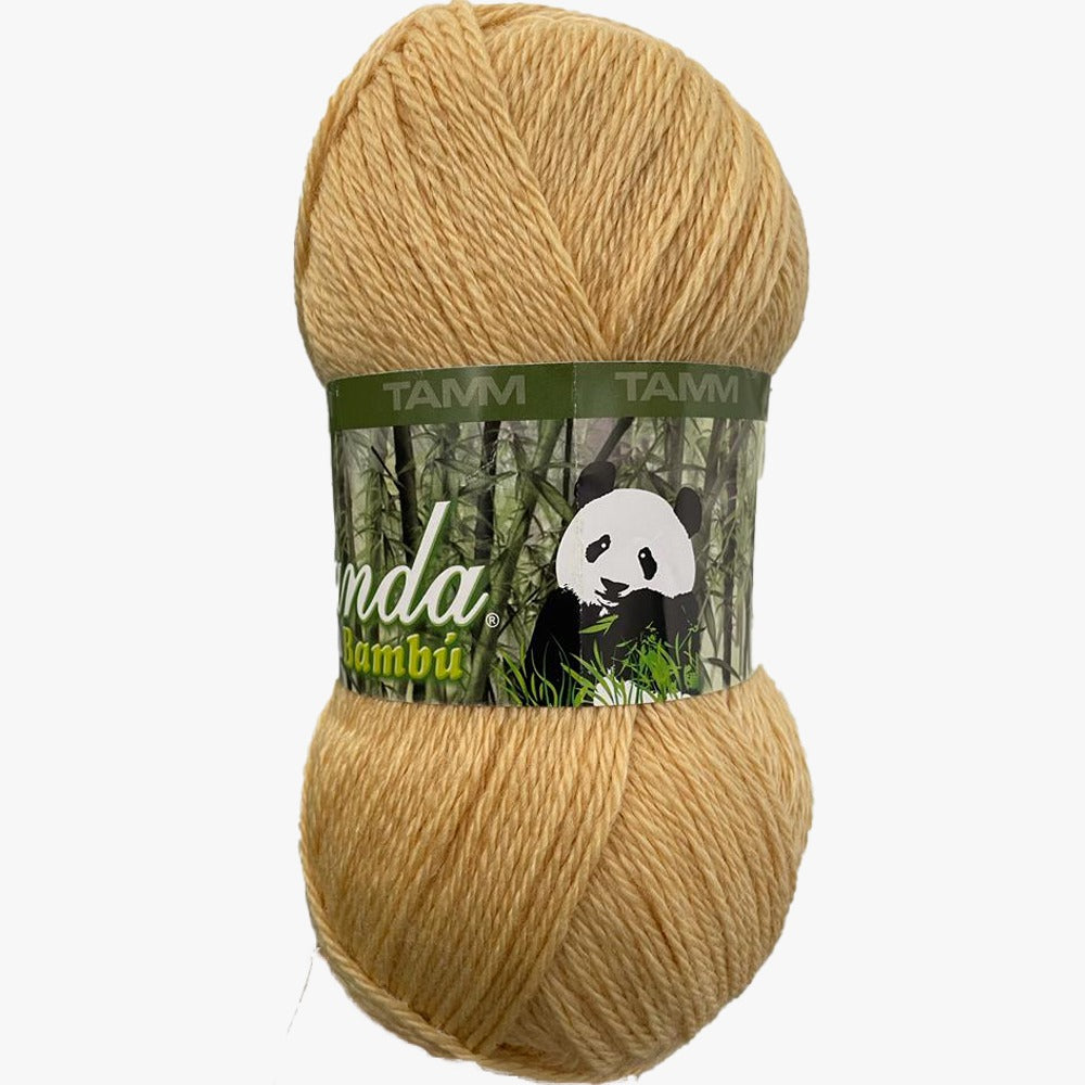 Estambre Panda Bambú, marca Tamm, BOLSA con 5 madejas de 100g con 300m
