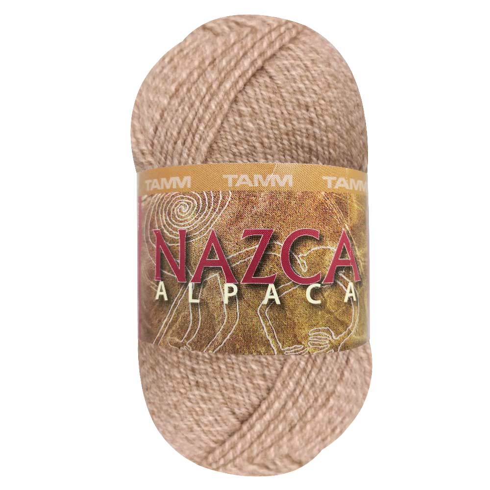 Estambre Nazca Alpaca, marca Tamm, MADEJA de 50g con 130m  ⭐
