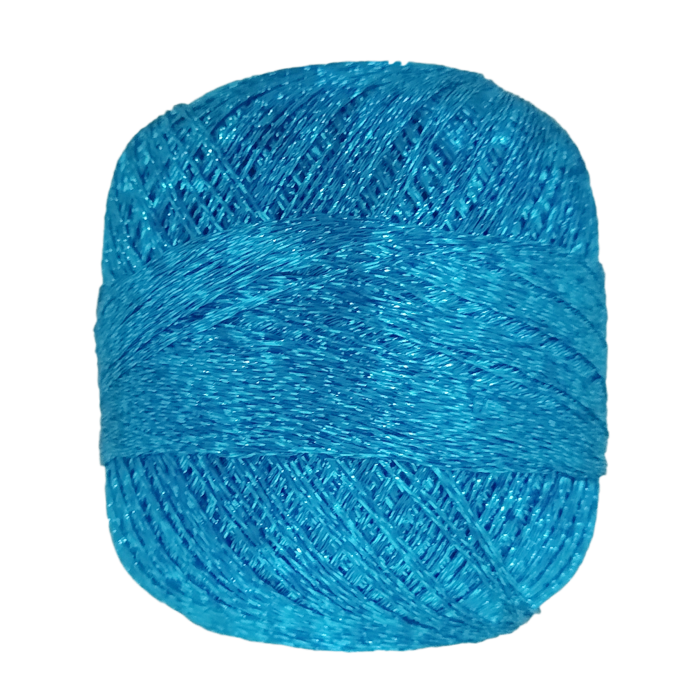 Hilo Crochet Metálico, marca Omega, MADEJA de 25g de 225m ⭐