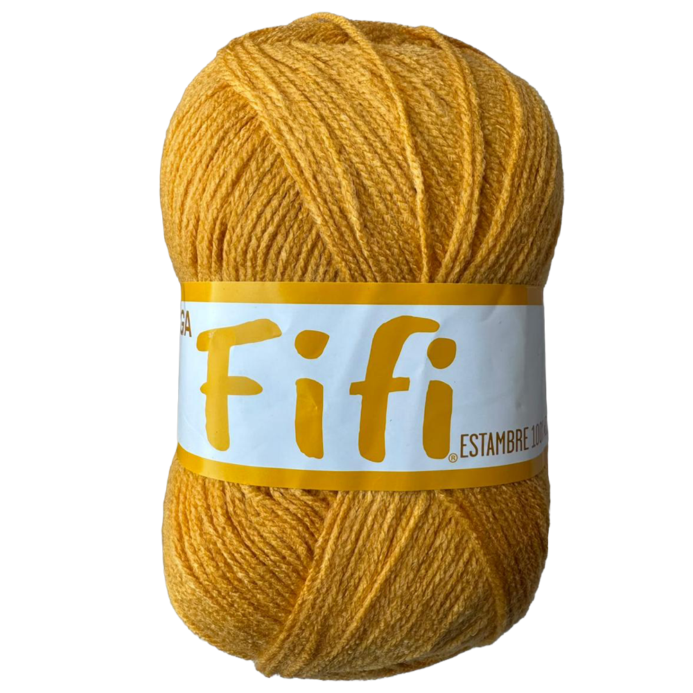 Estambre Fifi, marca Omega, BOLSA de 5 madejas de 180 grs o 484 mts.