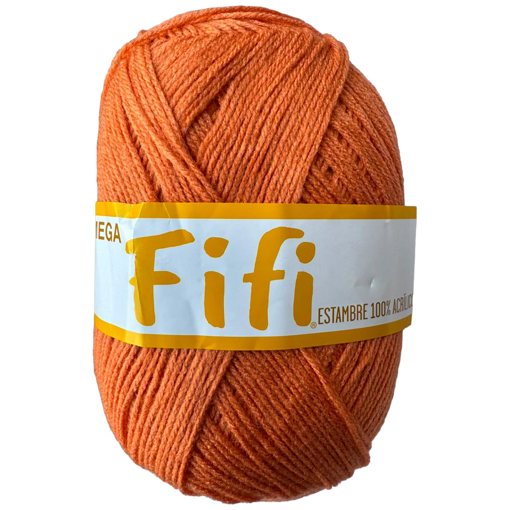 Estambre Fifi, marca Omega, BOLSA de 5 madejas de 180 grs o 484 mts.