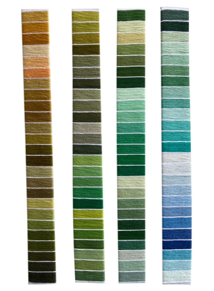Hilo Vela para bordar marca OMEGA, colores 173-311, MADEJA de 8 mts.