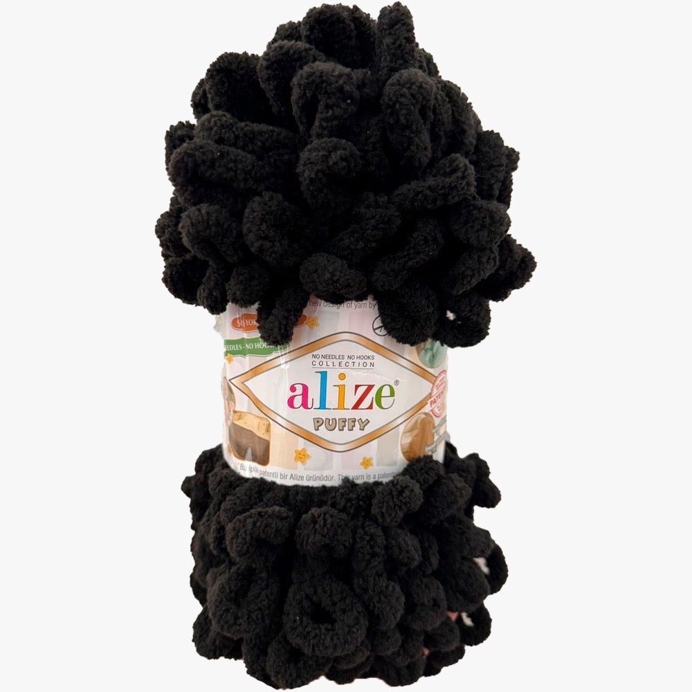 Puffy, marca Alize, MADEJA 100 grs o 9 mts ⭐