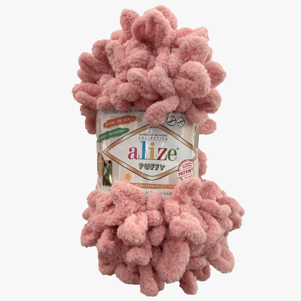 Puffy, marca Alize, MADEJA 100 grs o 9 mts ⭐