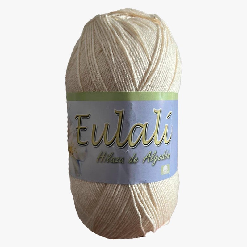 Hilaza Eulali, marca Omega, MADEJA de 100g con 360m  ⭐