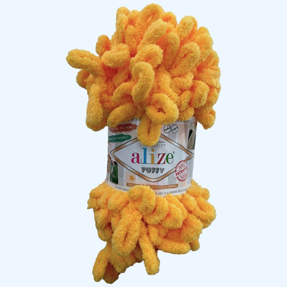 Puffy, marca Alize, MADEJA 100 grs o 9 mts ⭐