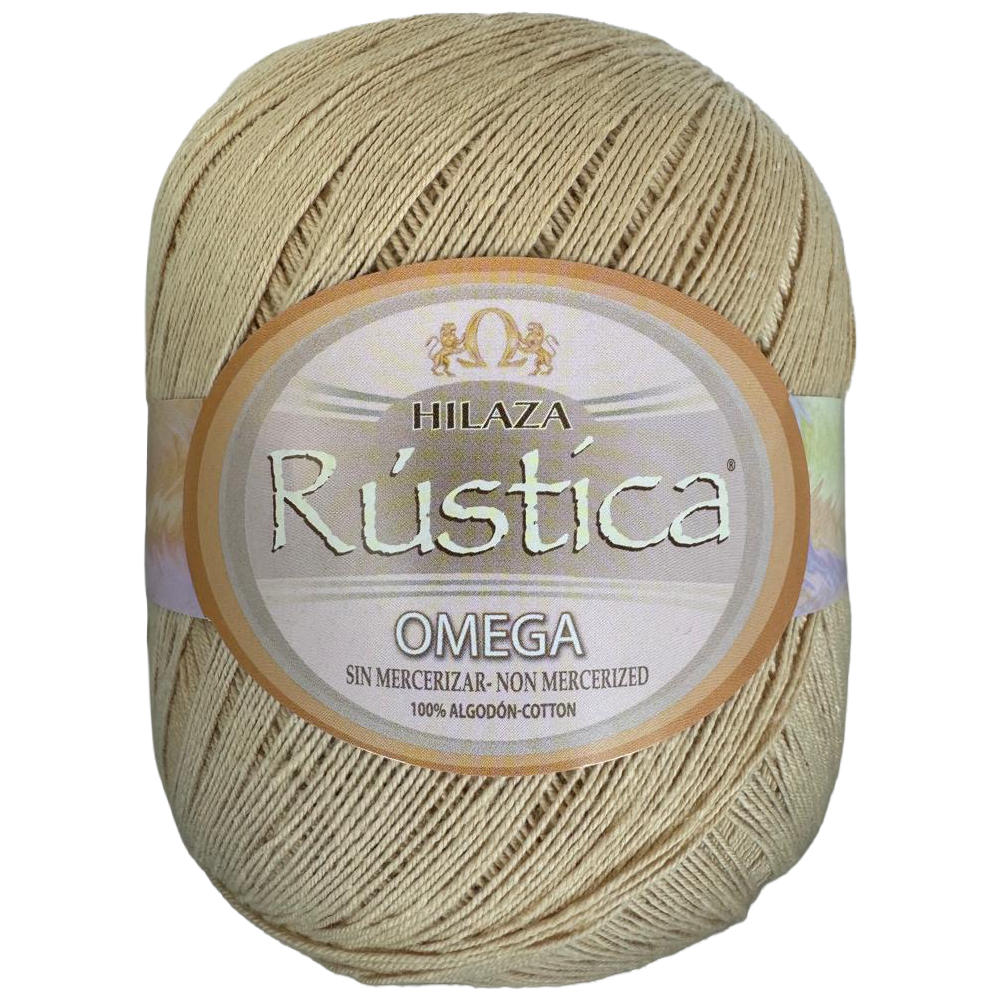 Hilaza Rústica, marca Omega, BOLA de 153g con 915m ⭐