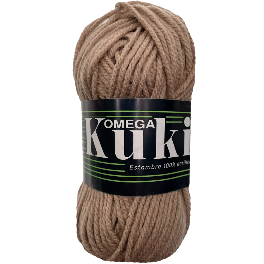 Estambre Omega Kuki, marca Omega, BOLSA de 5 madejas de 45 grs o 76 mts.