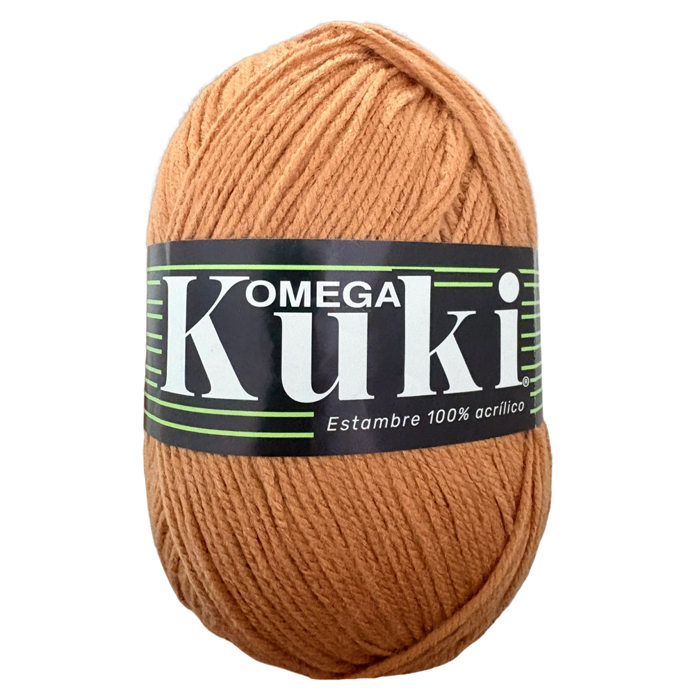 Estambre Omega Kuki, marca Omega, BOLSA de 5 madejas de 45 grs o 76 mts.