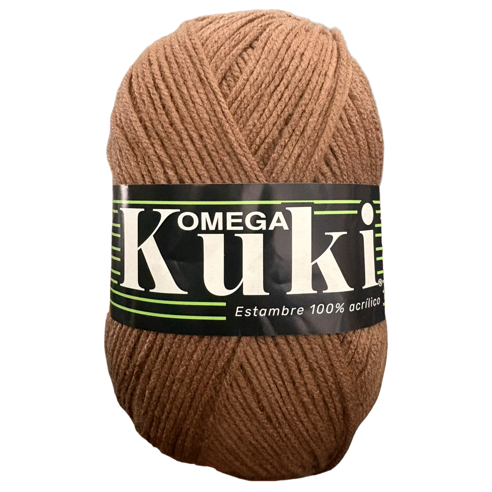 Estambre Omega Kuki, marca Omega, BOLSA de 5 madejas de 45 grs o 76 mts.