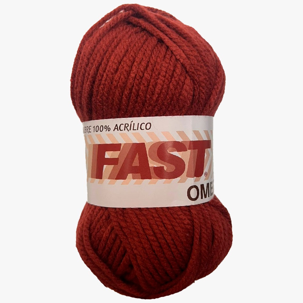 Estambre Fast, marca Omega, MADEJA de 100grs. ⭐