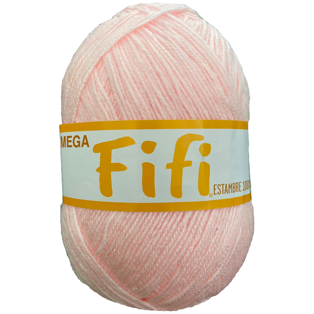 Estambre Fifi, marca Omega, BOLSA de 5 madejas de 180 grs o 484 mts.