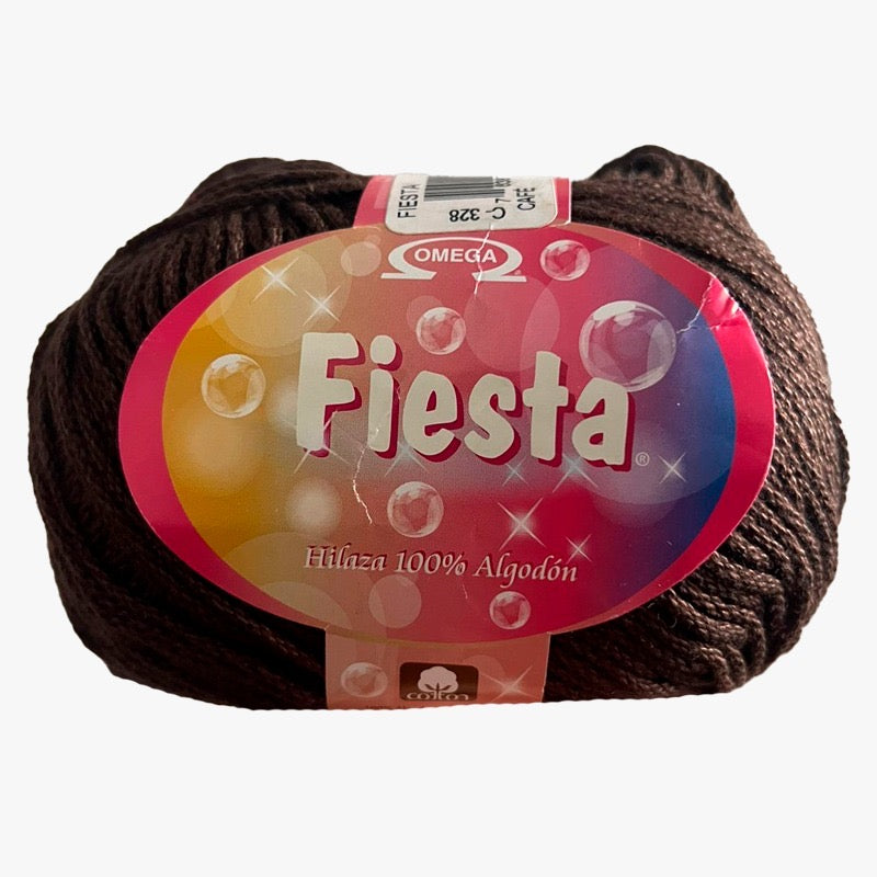 Hilaza Fiesta, marca Omega, BOLSA con 5 madejas de 100g con 170m