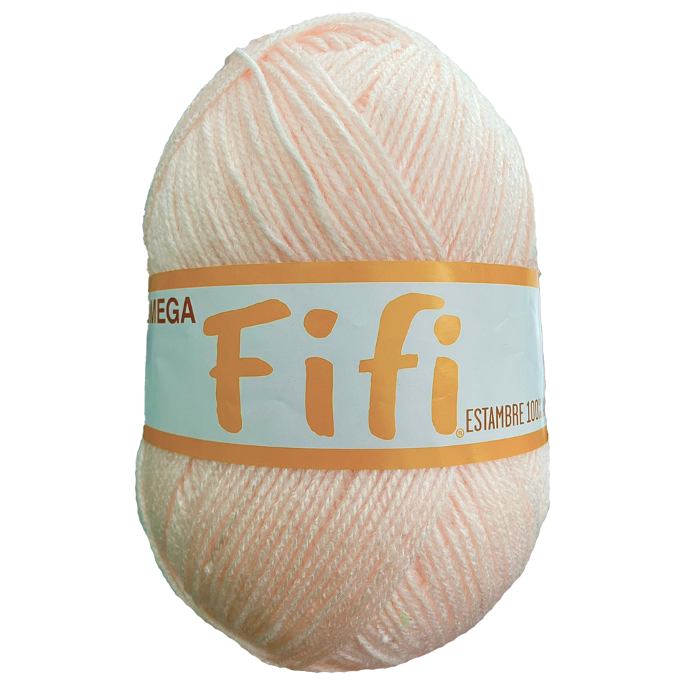 Estambre Fifi, marca Omega, BOLSA de 5 madejas de 180 grs o 484 mts.