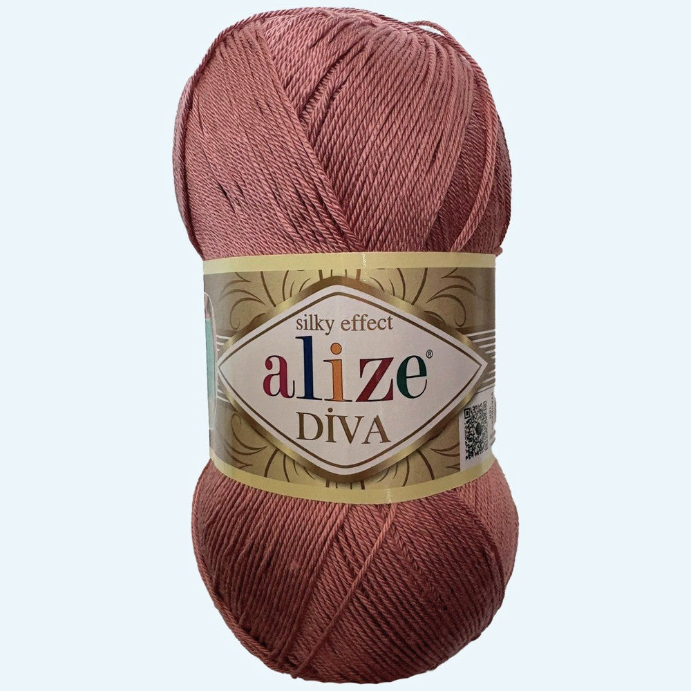 Diva, marca Alize, MADEJA 100 grs o 350 mts ⭐