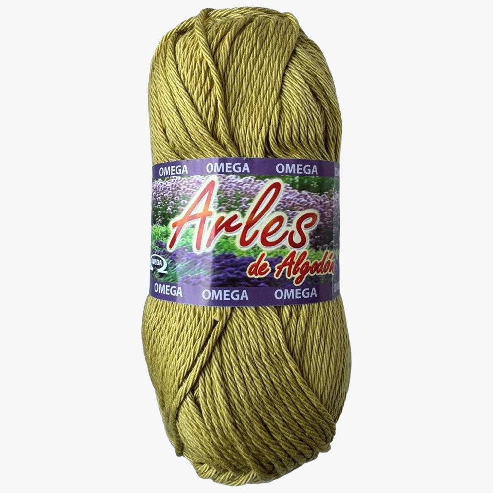 Hilaza Arles, marca Omega, BOLSA con 5 madejas de 100g con 120m