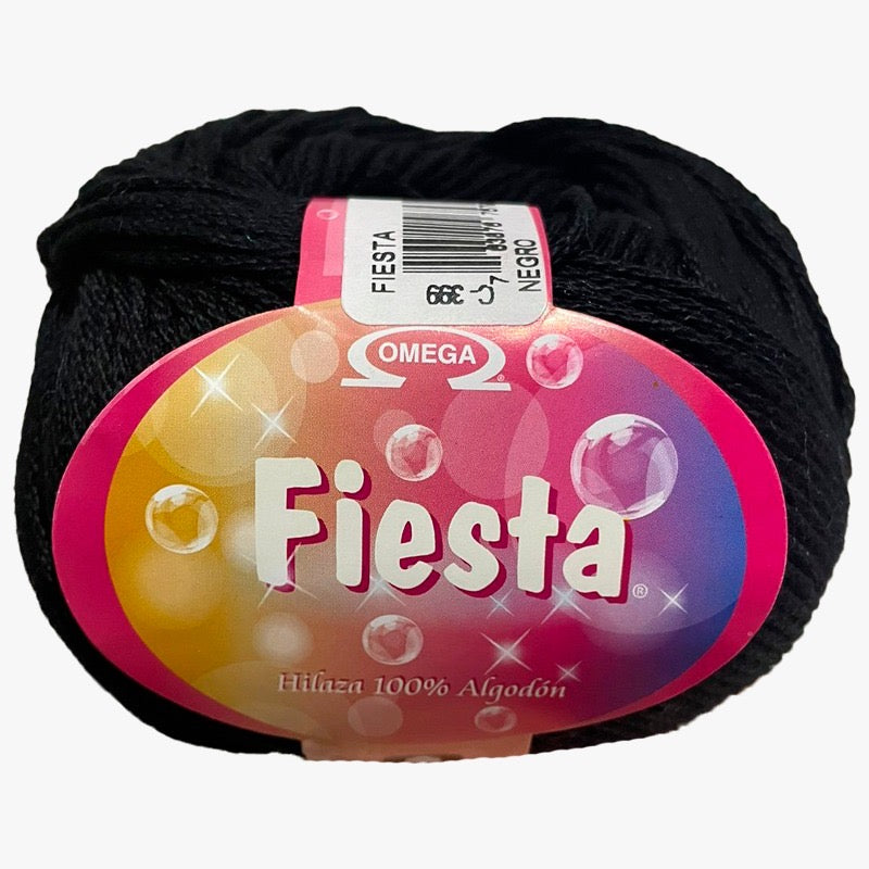 Hilaza Fiesta, marca Omega, BOLSA con 5 madejas de 100g con 170m