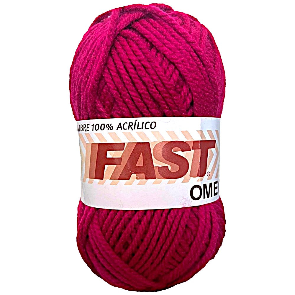 Estambre Fast, marca Omega, MADEJA de 100grs. ⭐