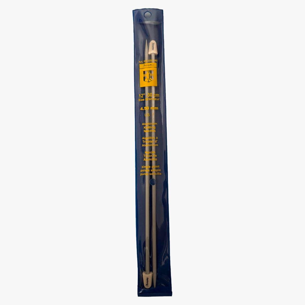 Agujas tricot de 30cm aluminio de alta calidad , marca Imra