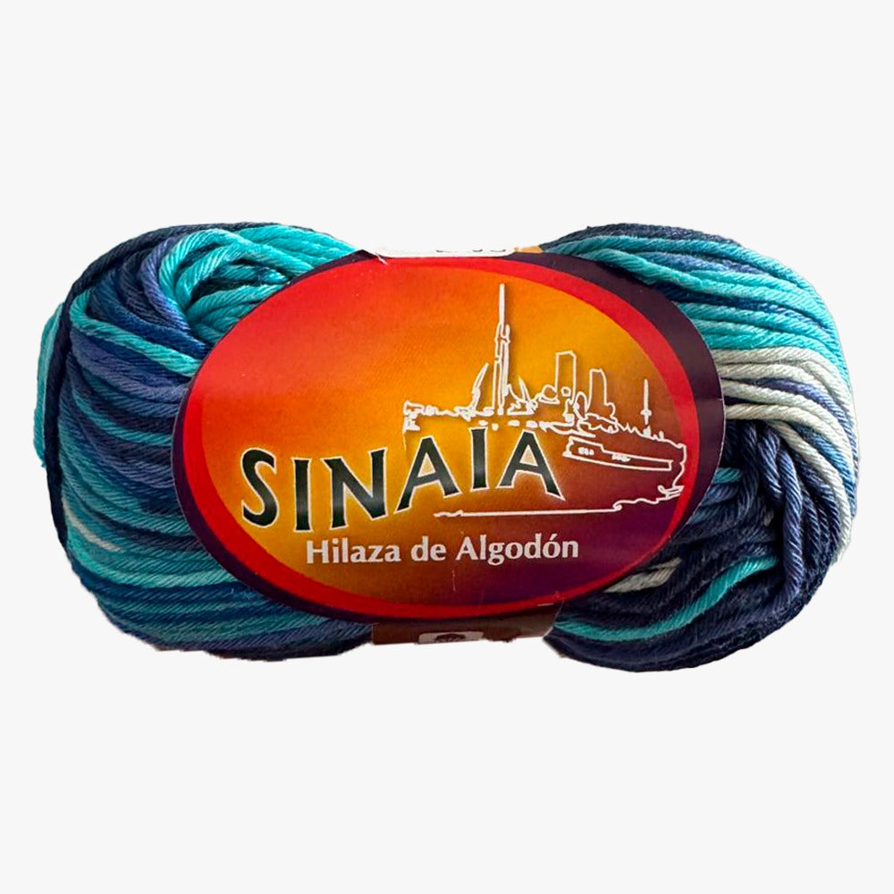 Hilaza Sinaia, marca Omega, BOLSA con 5 madejas de 100g con 120m