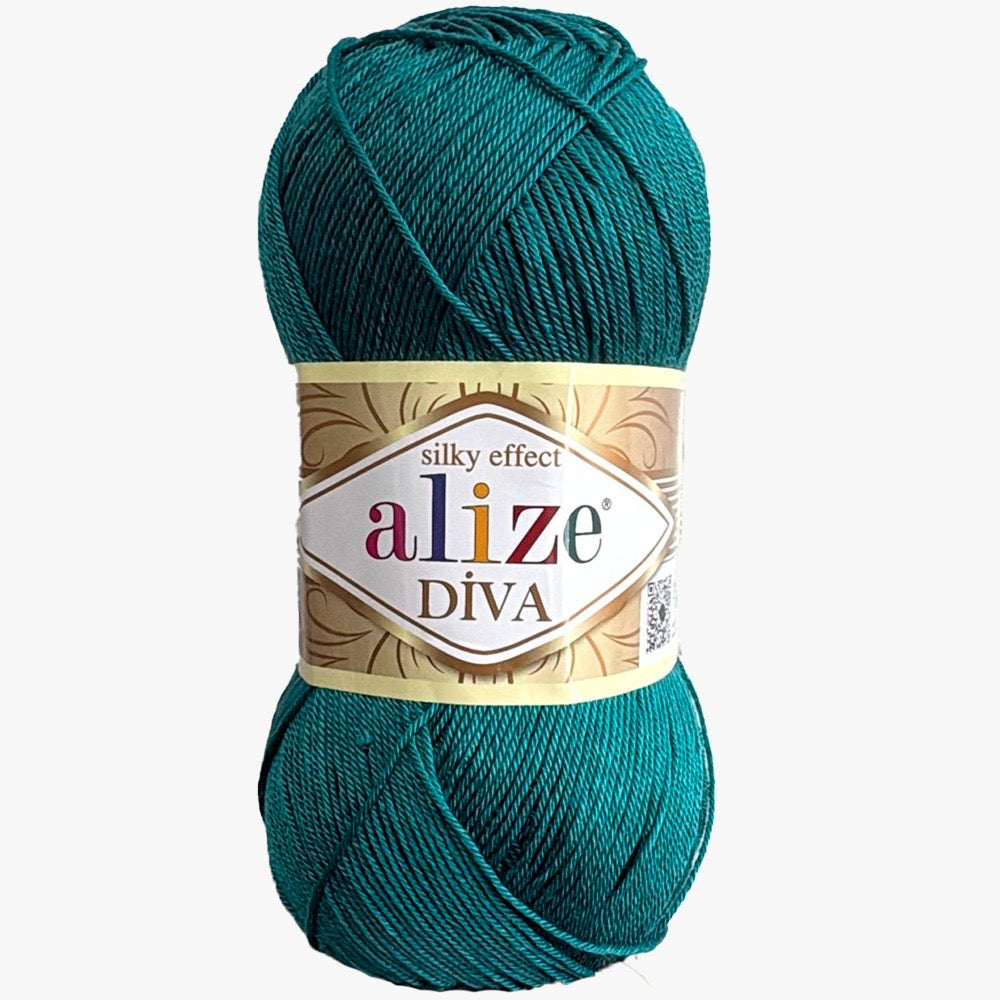 Diva, marca Alize, MADEJA 100 grs o 350 mts ⭐