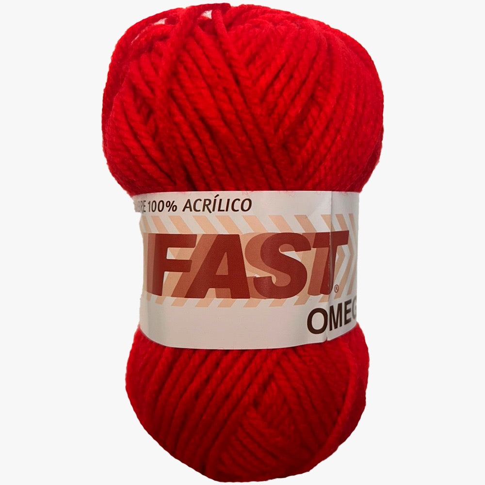 Estambre Fast, marca Omega, MADEJA de 100grs. ⭐