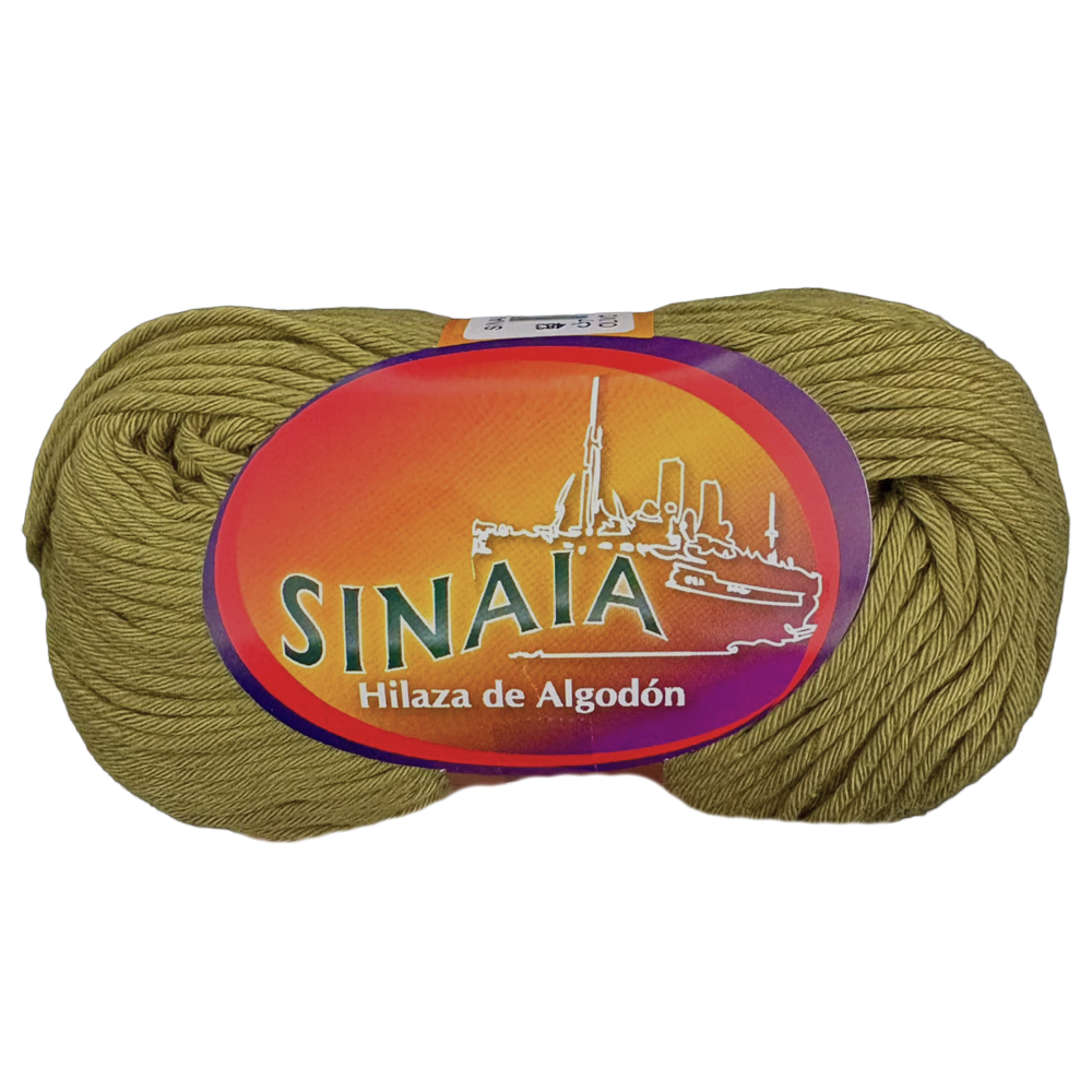 Hilaza Sinaia, marca Omega, BOLSA con 5 madejas de 100g con 120m
