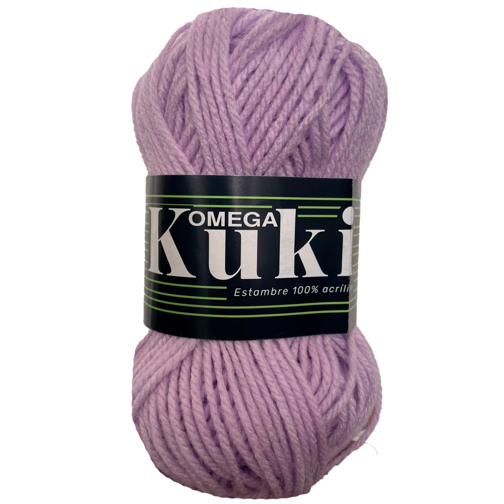 Estambre Omega Kuki, marca Omega, BOLSA de 5 madejas de 45 grs o 76 mts.