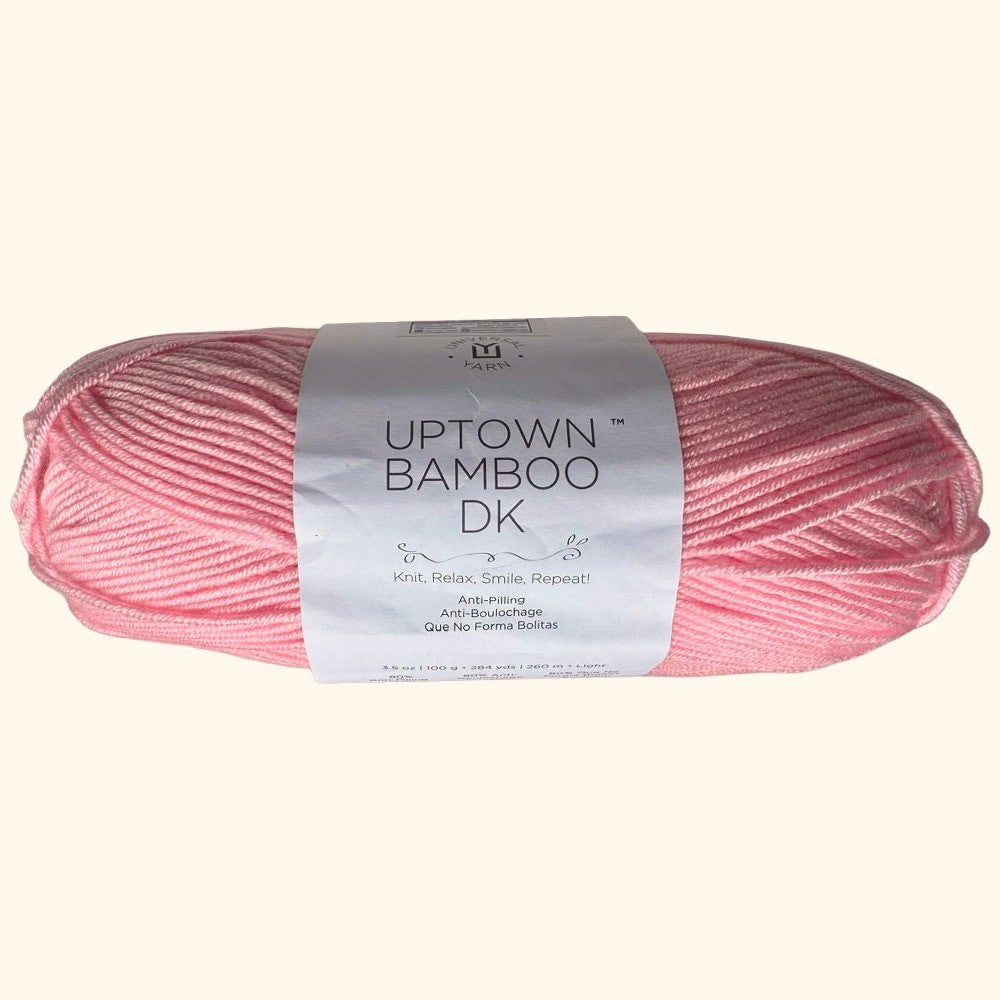 Estambre Uptown Bamboo DK, marca Universal Yarns, MADEJA de 100g con 260m ⭐