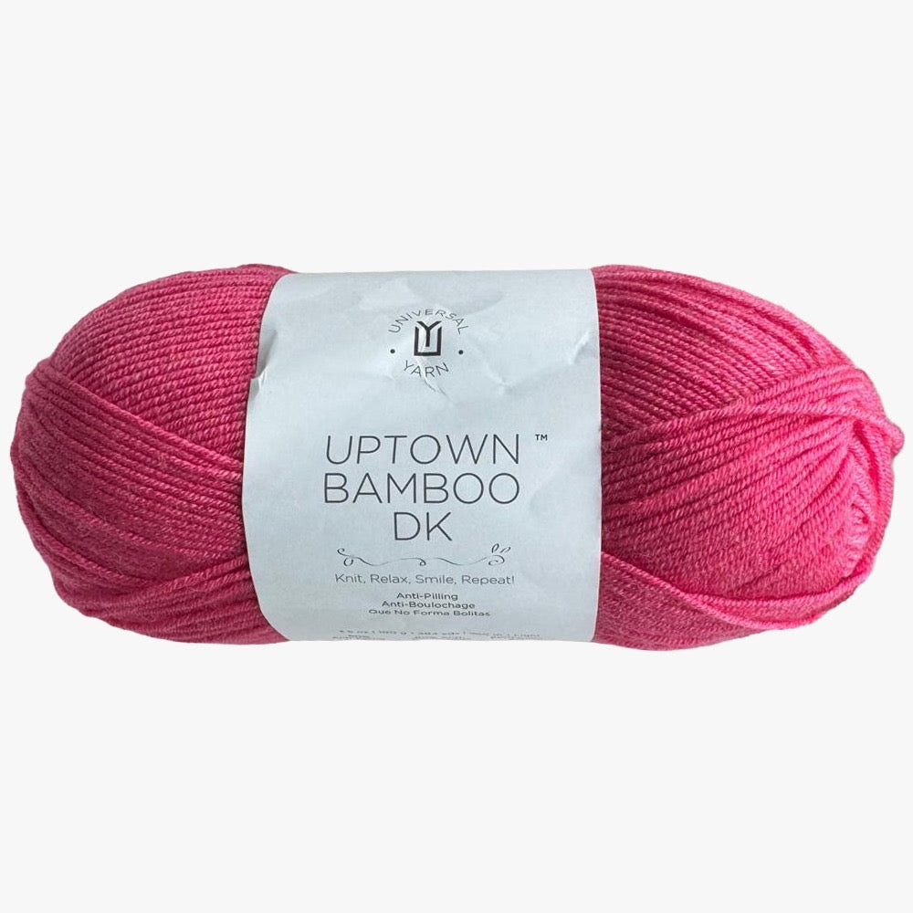 Estambre Uptown Bamboo DK, marca Universal Yarns, MADEJA de 100g con 260m ⭐