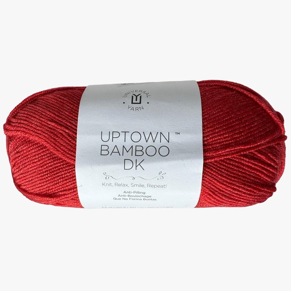Estambre Uptown Bamboo DK, marca Universal Yarns, MADEJA de 100g con 260m ⭐