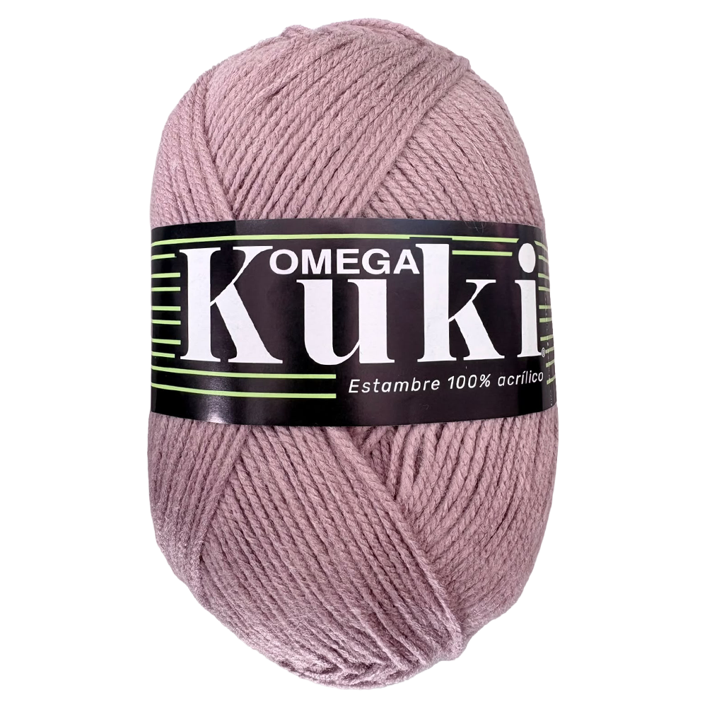 Estambre Omega Kuki, marca Omega, BOLSA de 5 madejas de 45 grs o 76 mts.
