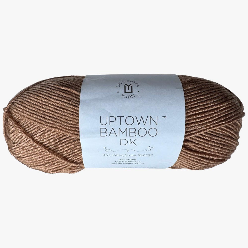 Estambre Uptown Bamboo DK, marca Universal Yarns, MADEJA de 100g con 260m ⭐