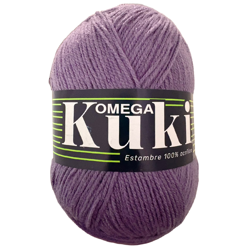 Estambre Omega Kuki, marca Omega, BOLSA de 5 madejas de 45 grs o 76 mts.