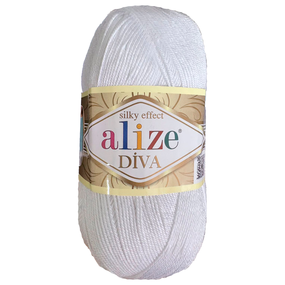 Diva, marca Alize, MADEJA 100 grs o 350 mts ⭐