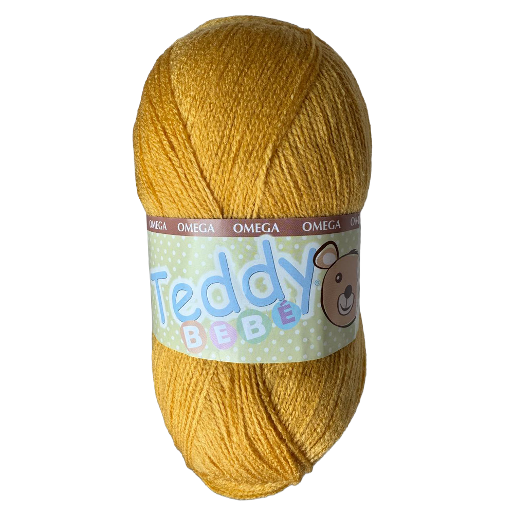 Estambre Teddy, marca Tamm, BOLSA con 5 madejas de 100g con 600m