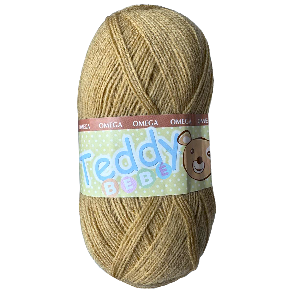 Estambre Teddy, marca Tamm, BOLSA con 5 madejas de 100g con 600m