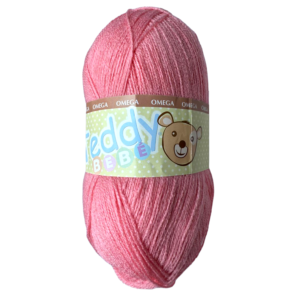 Estambre Teddy, marca Tamm, BOLSA con 5 madejas de 100g con 600m