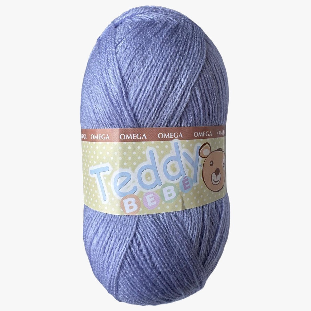 Estambre Teddy, marca Tamm, BOLSA con 5 madejas de 100g con 600m